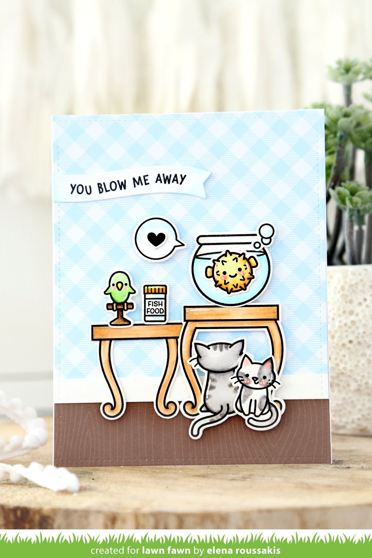 Lawn Fawn - Keep On Swimming