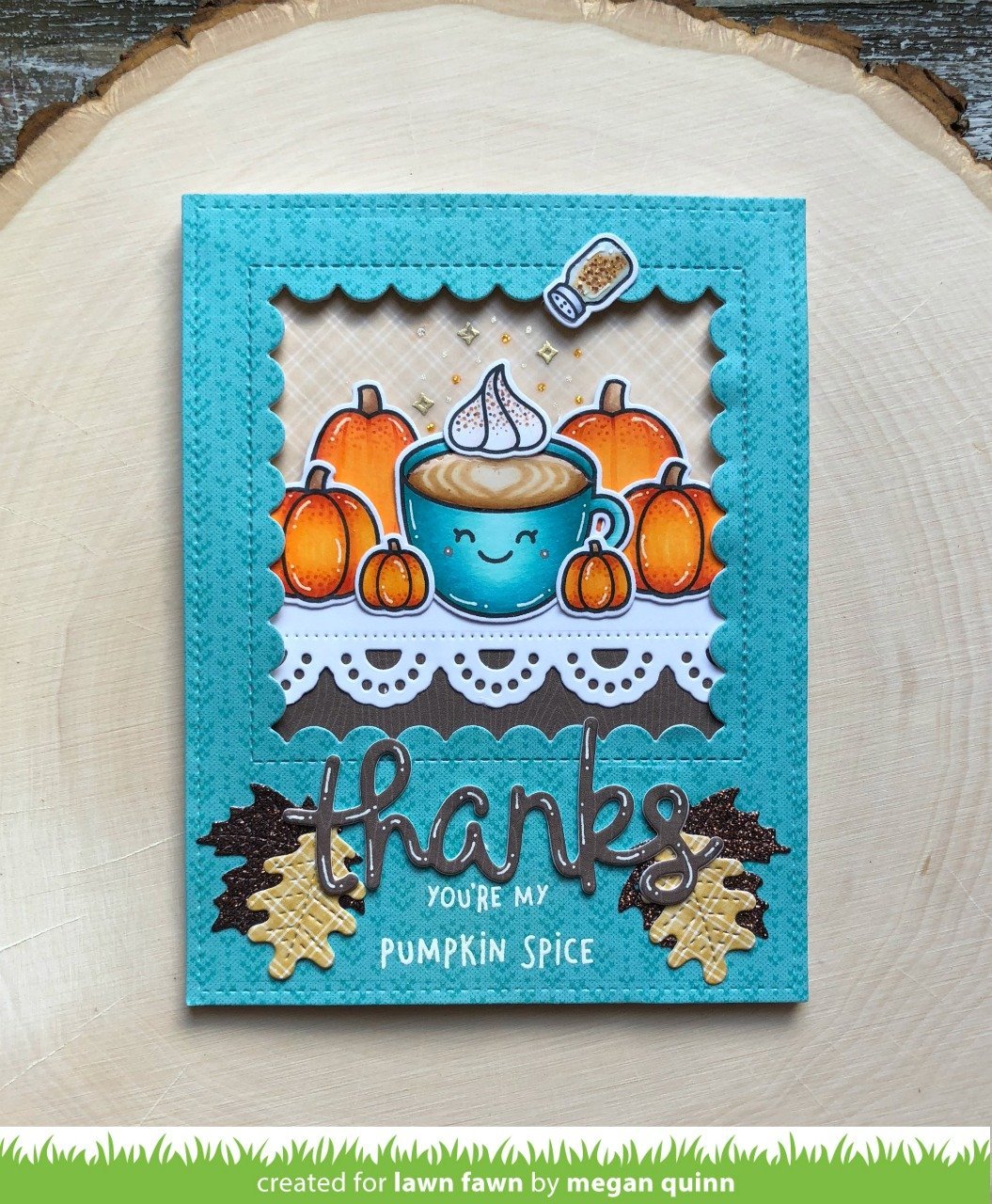 Lawn Fawn - Thanks a Latte