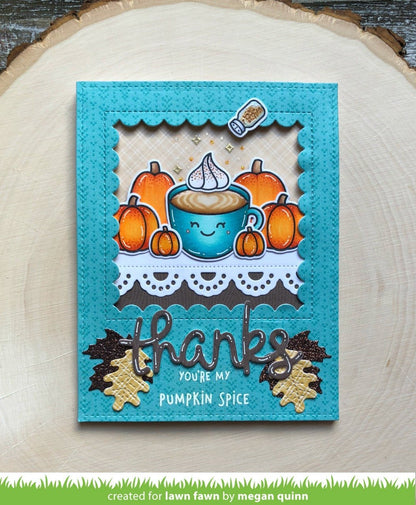 Lawn Fawn - Thanks a Latte