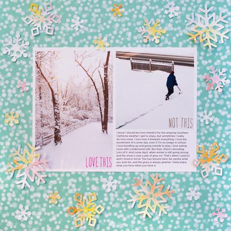 Lawn Fawn - Mini Snowflakes