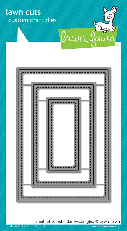 Lawn Fawn - Small Stitched 4 Bar Rectangles