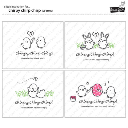 Lawn Fawn - Chirpy Chirp Chirp