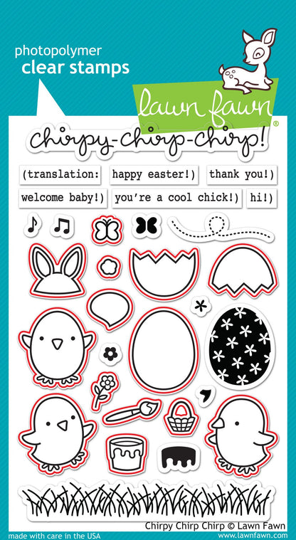 Lawn Fawn - Chirpy Chirp Chirp Lawn-Cuts