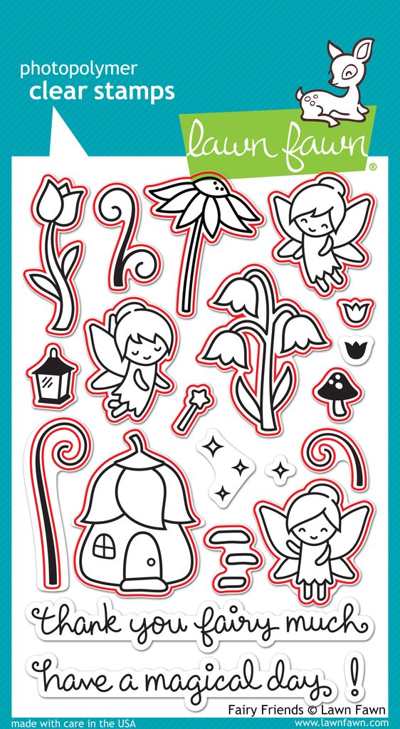 Lawn Fawn -Fairy Friends - Lawn Cuts