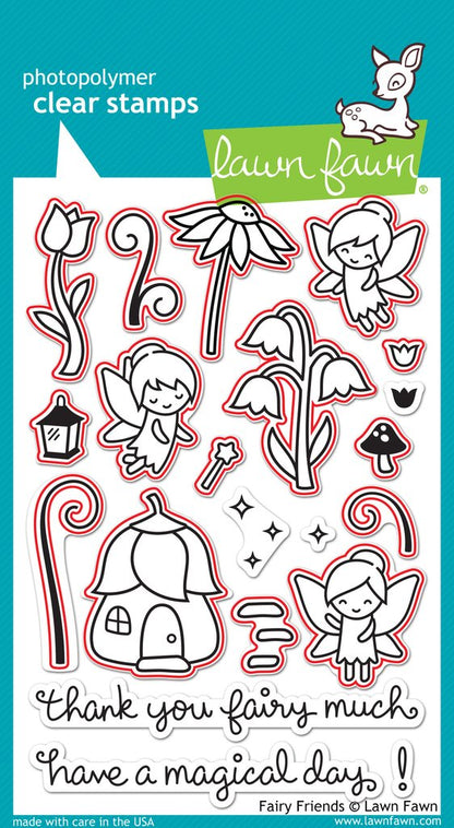 Lawn Fawn -Fairy Friends - Lawn Cuts
