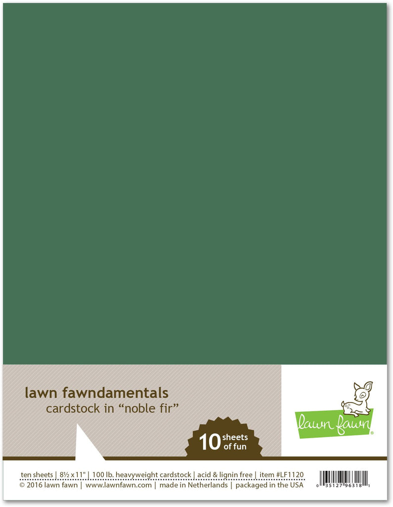 Lawn Fawn - Noble Fir Cardstock