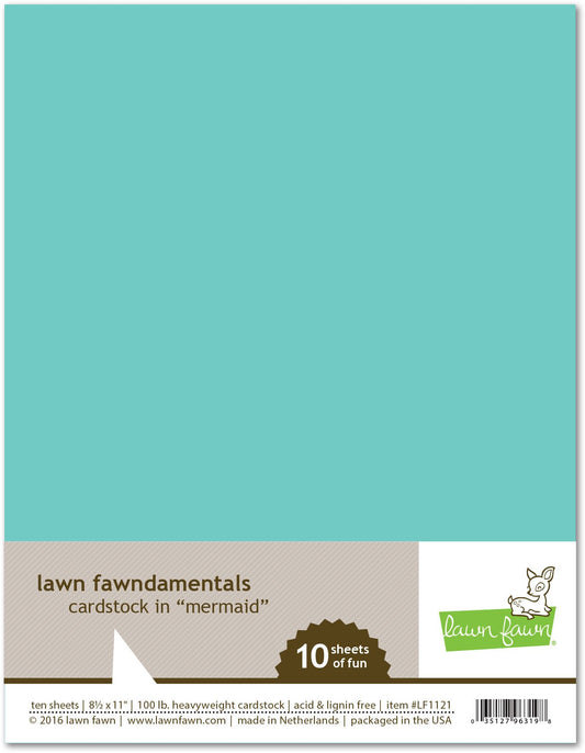 Lawn Fawn - Mermaid Cardstock