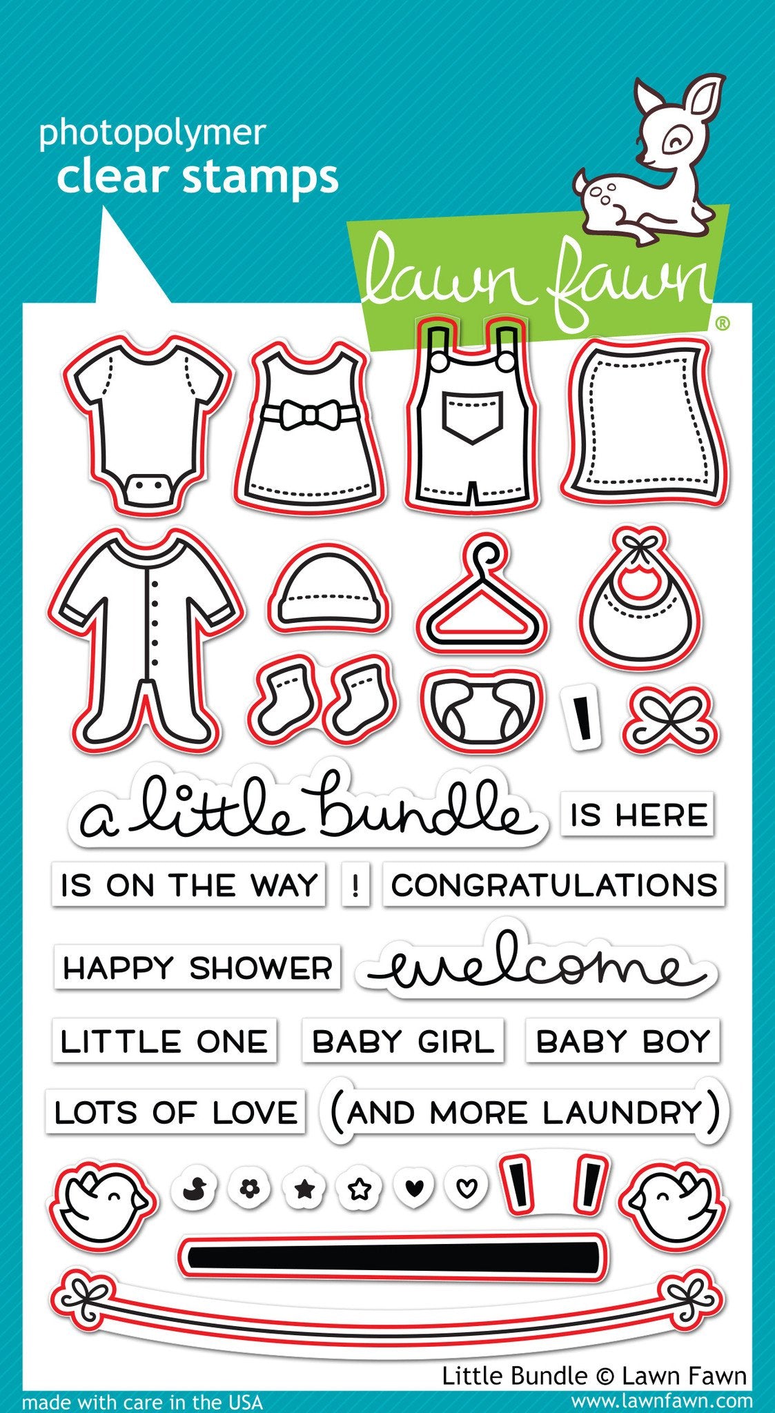 Lawn Fawn - Little Bundle - Lawn Cuts
