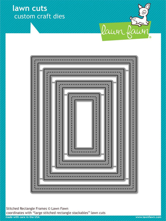 Lawn Fawn - Stitched Rectangle Frames