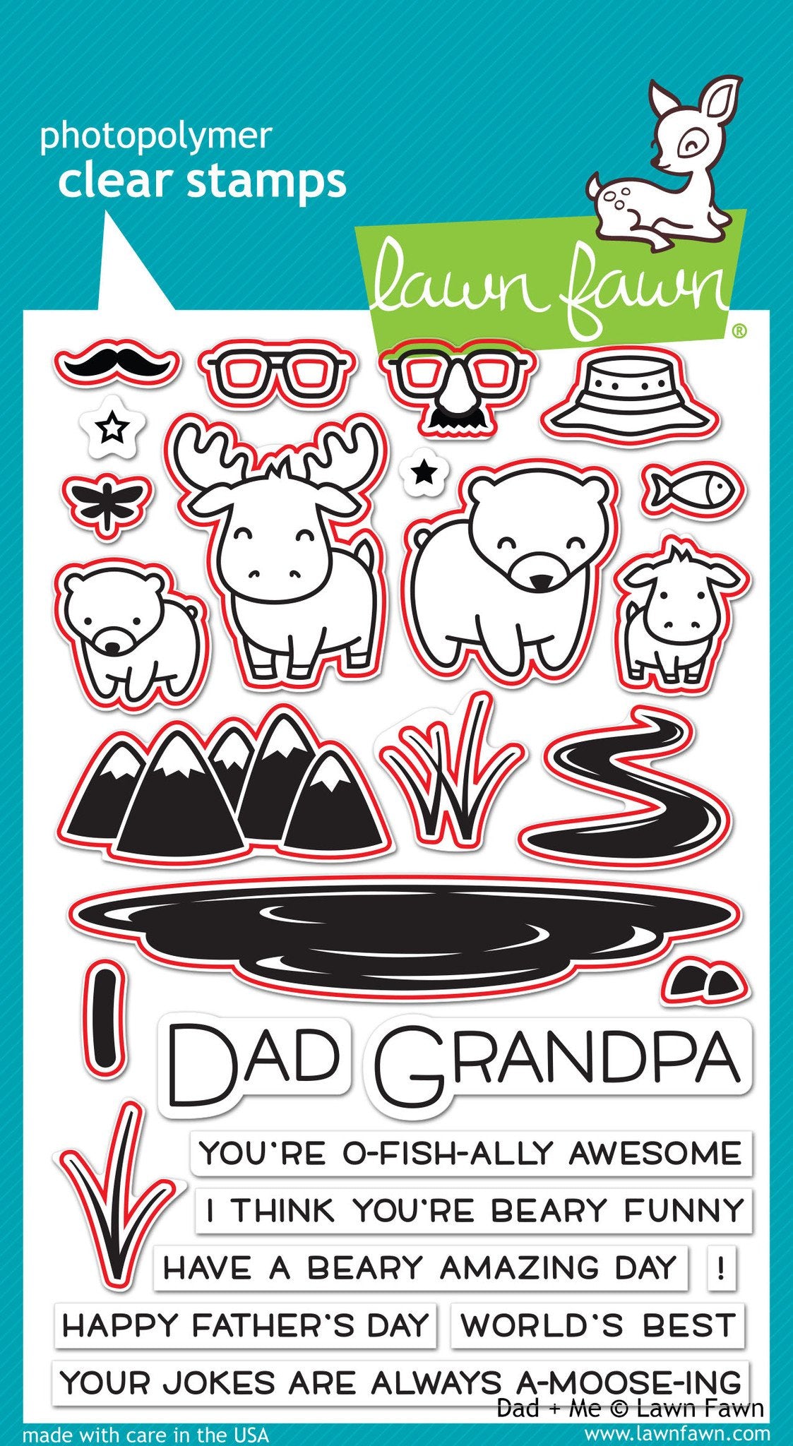 Lawn Fawn - Dad + Me - Lawn Cuts