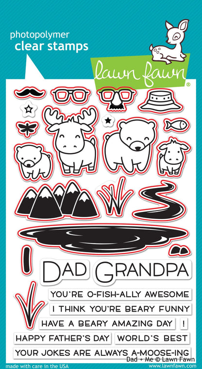 Lawn Fawn - Dad + Me - Lawn Cuts