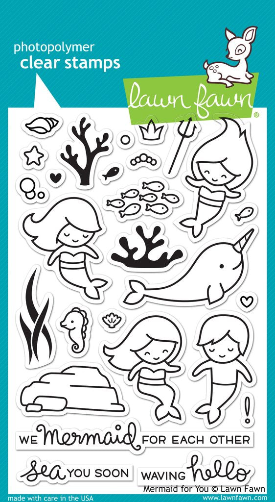 Lawn Fawn - Mermaid for You