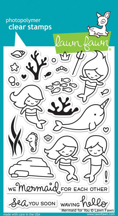 Lawn Fawn - Mermaid for You