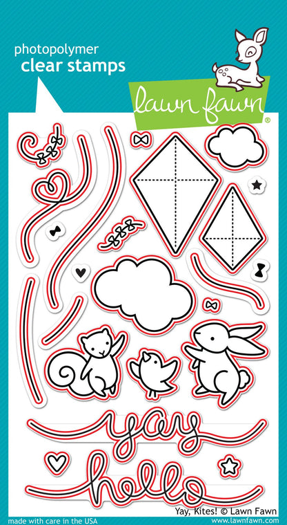 Lawn Fawn yay, kites! - lawn cuts