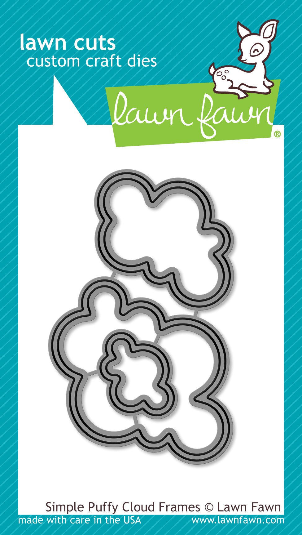 Lawn Fawn - Simple Puffy Cloud Frames
