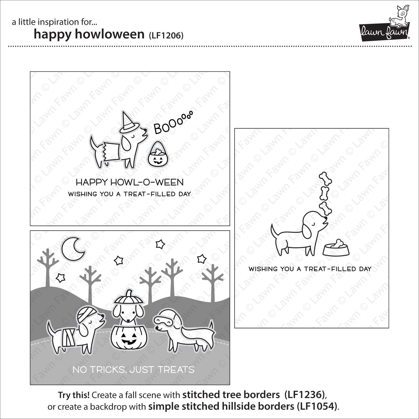 Lawn Fawn - Happy Howloween