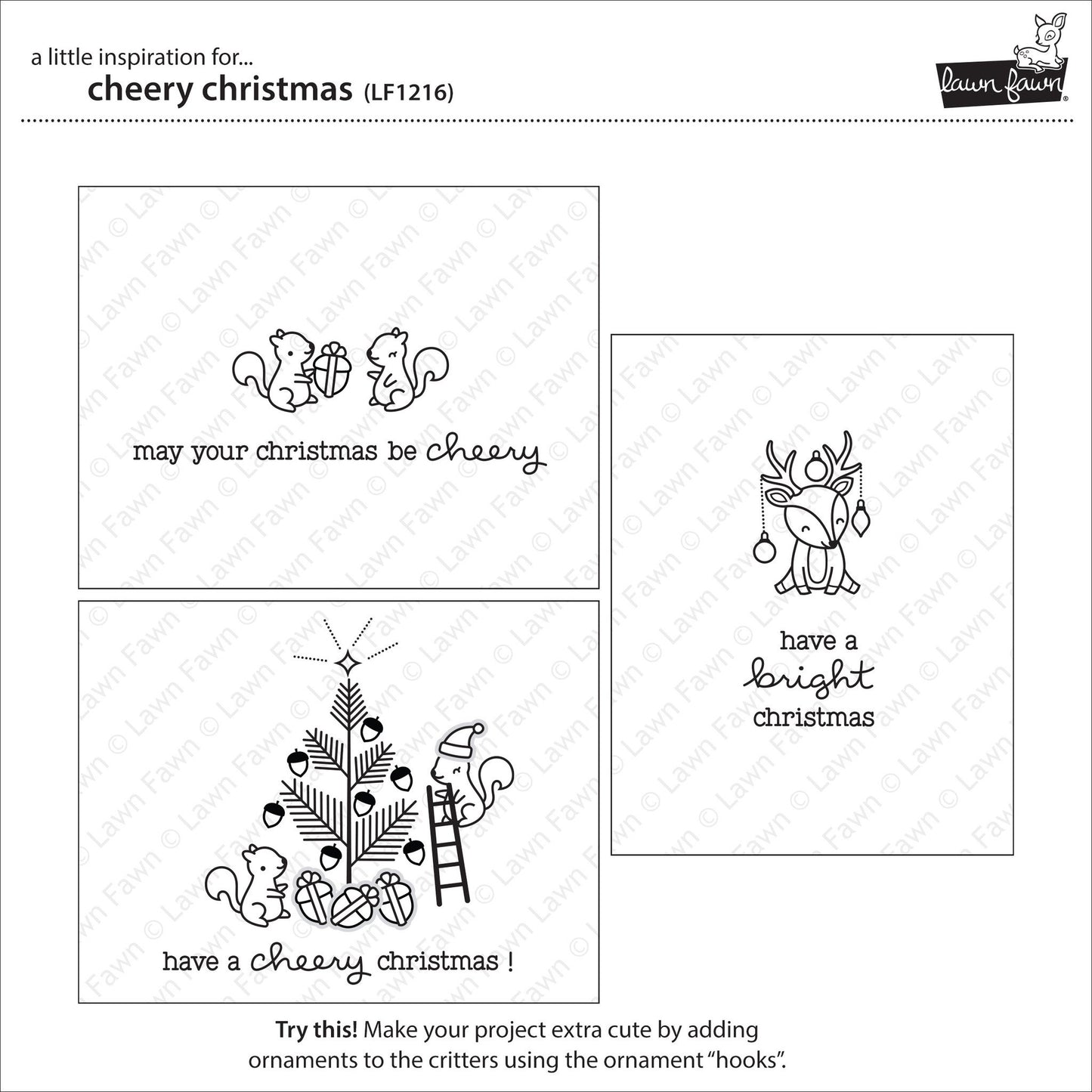 Lawn Fawn - Cheery Christmas