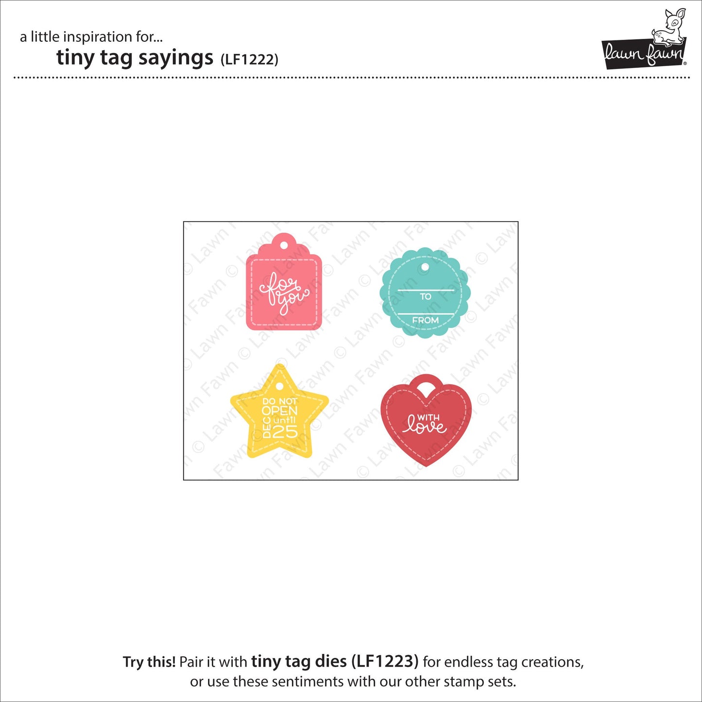 Lawn Fawn - Tiny Tags