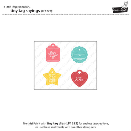 Lawn Fawn - Tiny Tags