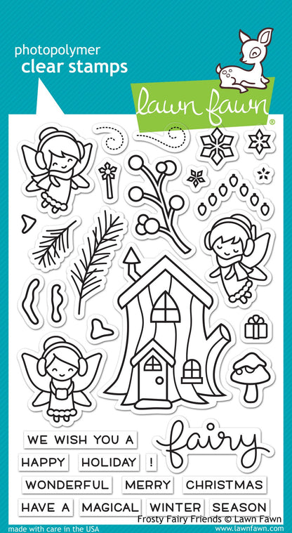 Lawn Fawn - Frosty Fairy Friends
