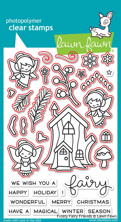 Lawn Fawn - Frosty Fairy Friends - Lawn Cuts