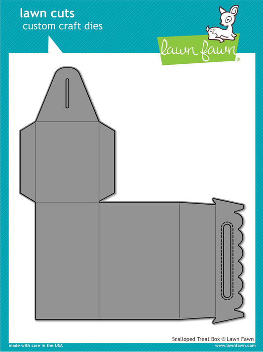 Lawn Fawn - Scalloped Treat Box Die