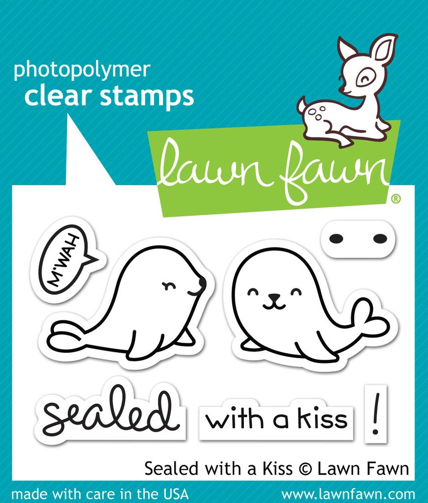 Lawn Fawn - Sealed With a Kiss