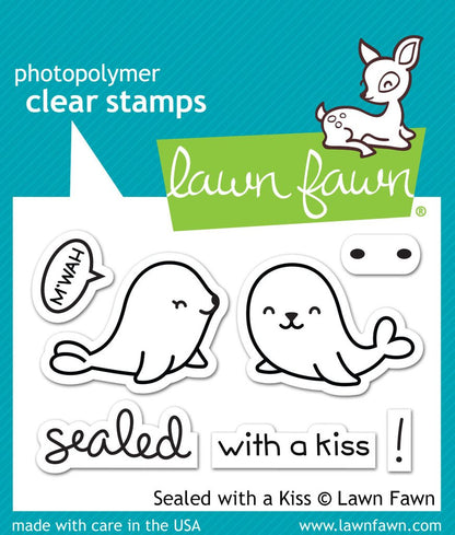 Lawn Fawn - Sealed With a Kiss