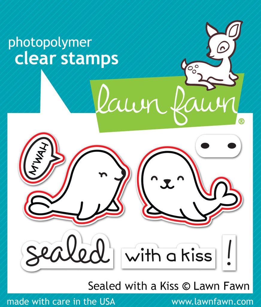 Lawn Fawn - Sealed With a Kiss - Lawn Cuts