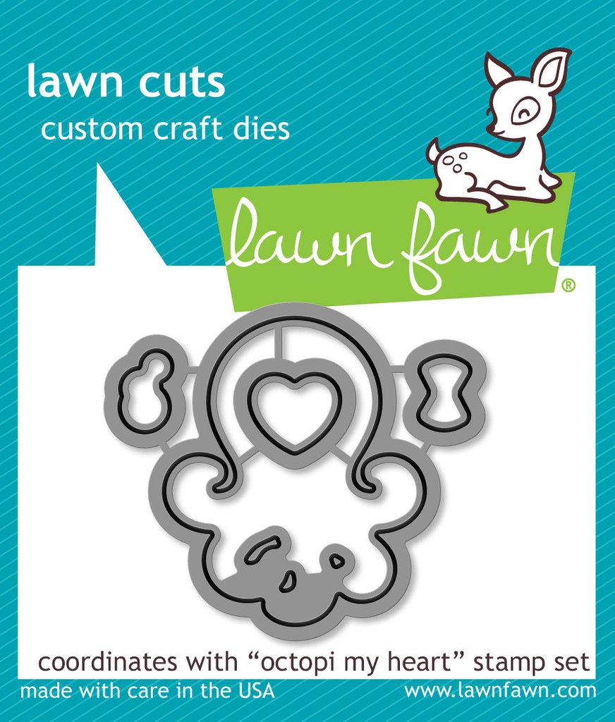 Lawn Fawn - Octopi My Heart Lawn-Cuts