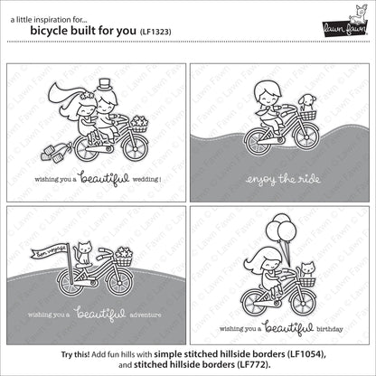 Lawn Fawn - Bicycle Built For You