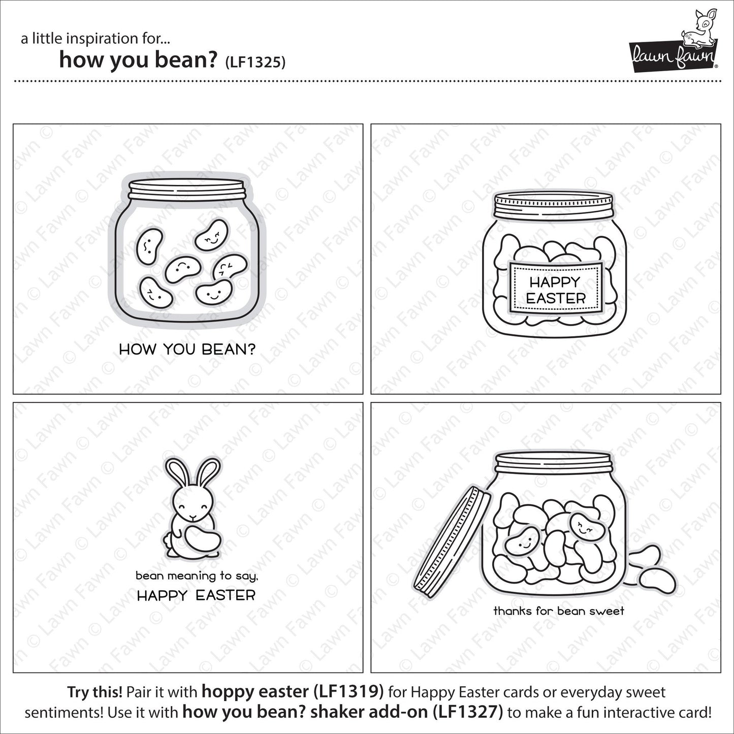 Lawn Fawn - How You Bean?
