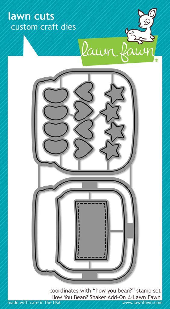 Lawn Fawn - How You Bean? Shaker Add-On
