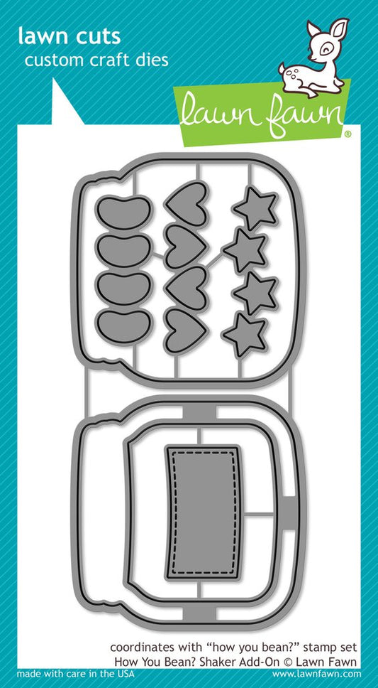 Lawn Fawn - How You Bean? Shaker Add-On