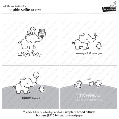 Lawn Fawn - Elphie Selfie