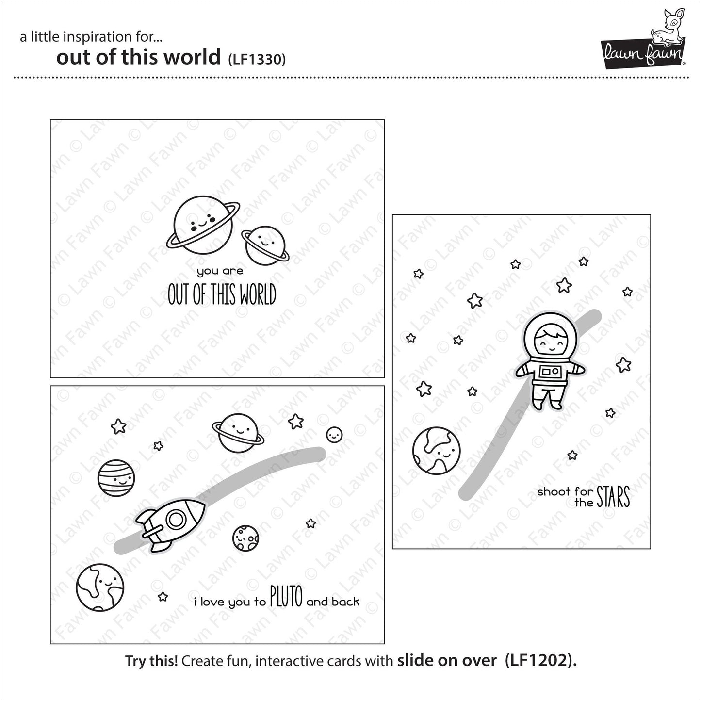 Lawn Fawn - Out Of This World