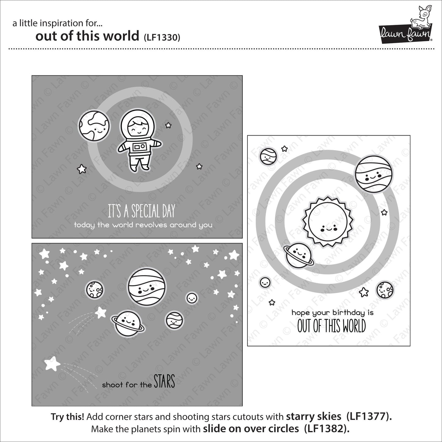 Lawn Fawn - Out Of This World