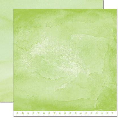 Lawn Fawn - Watercolor Wishes - Four-Leaf Clover 12x12"