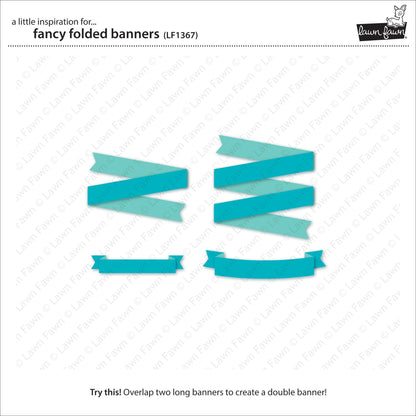 Lawn Fawn - Fancy Folded Banners