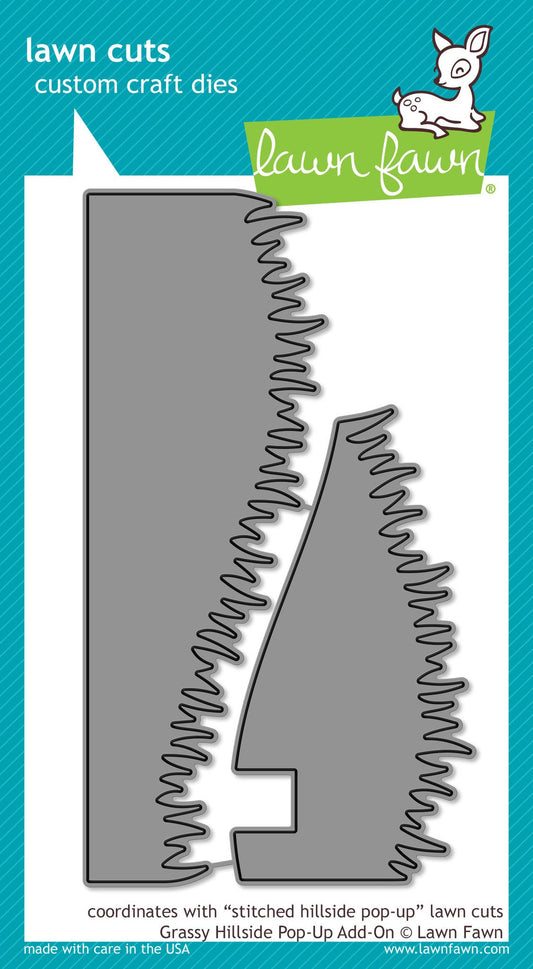 Lawn Fawn - Grassy Hillside Pop-Up Add-On