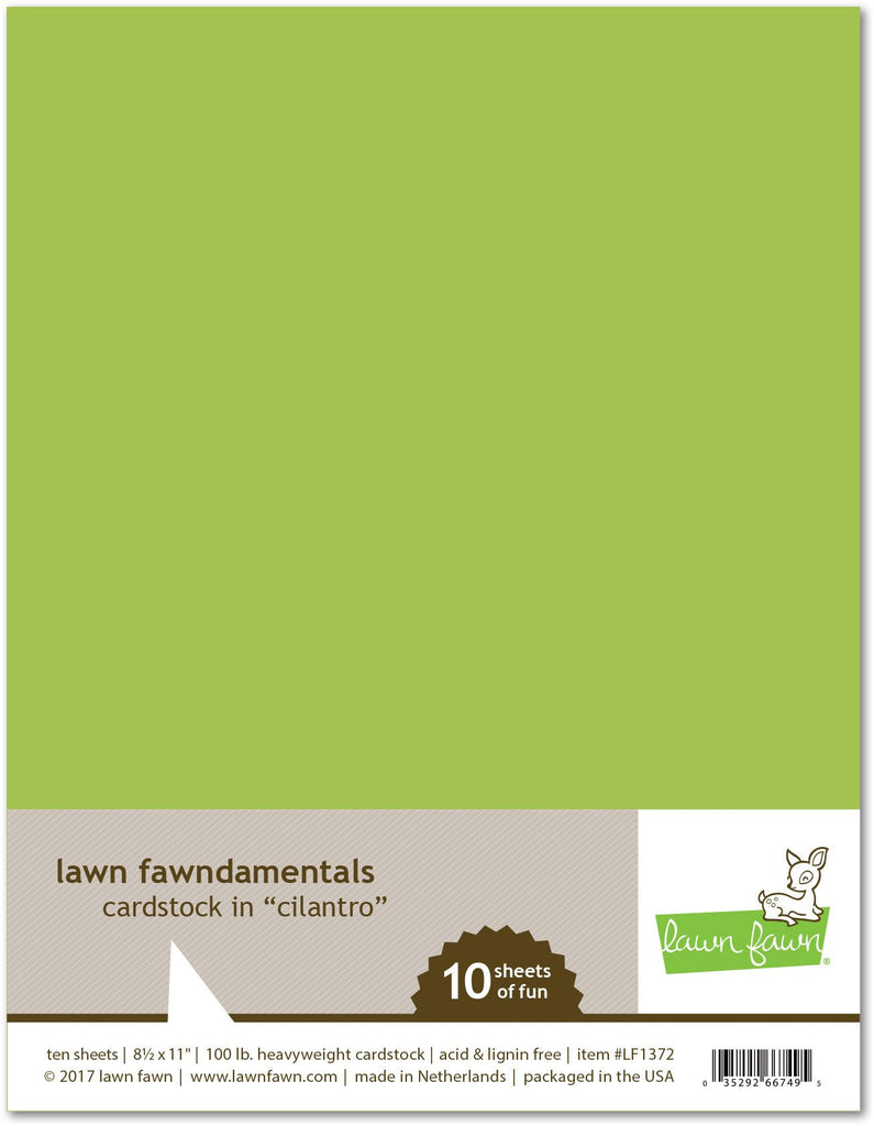 Lawn Fawn - Cilantro Cardstock
