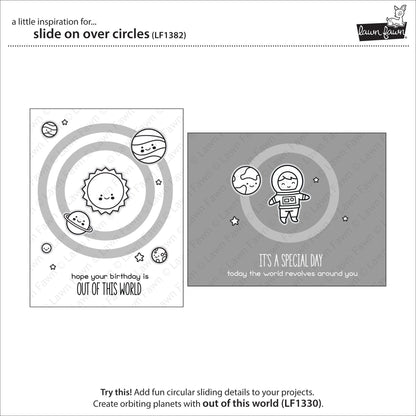 Lawn Fawn - Slide On Over Circles
