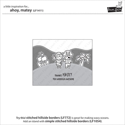 Lawn Fawn - Ahoy, Matey