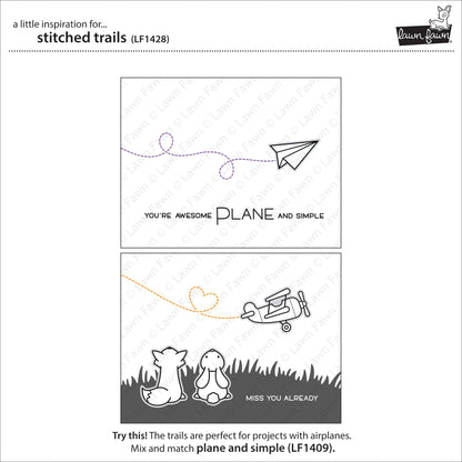 Lawn Fawn - Stitched Trails