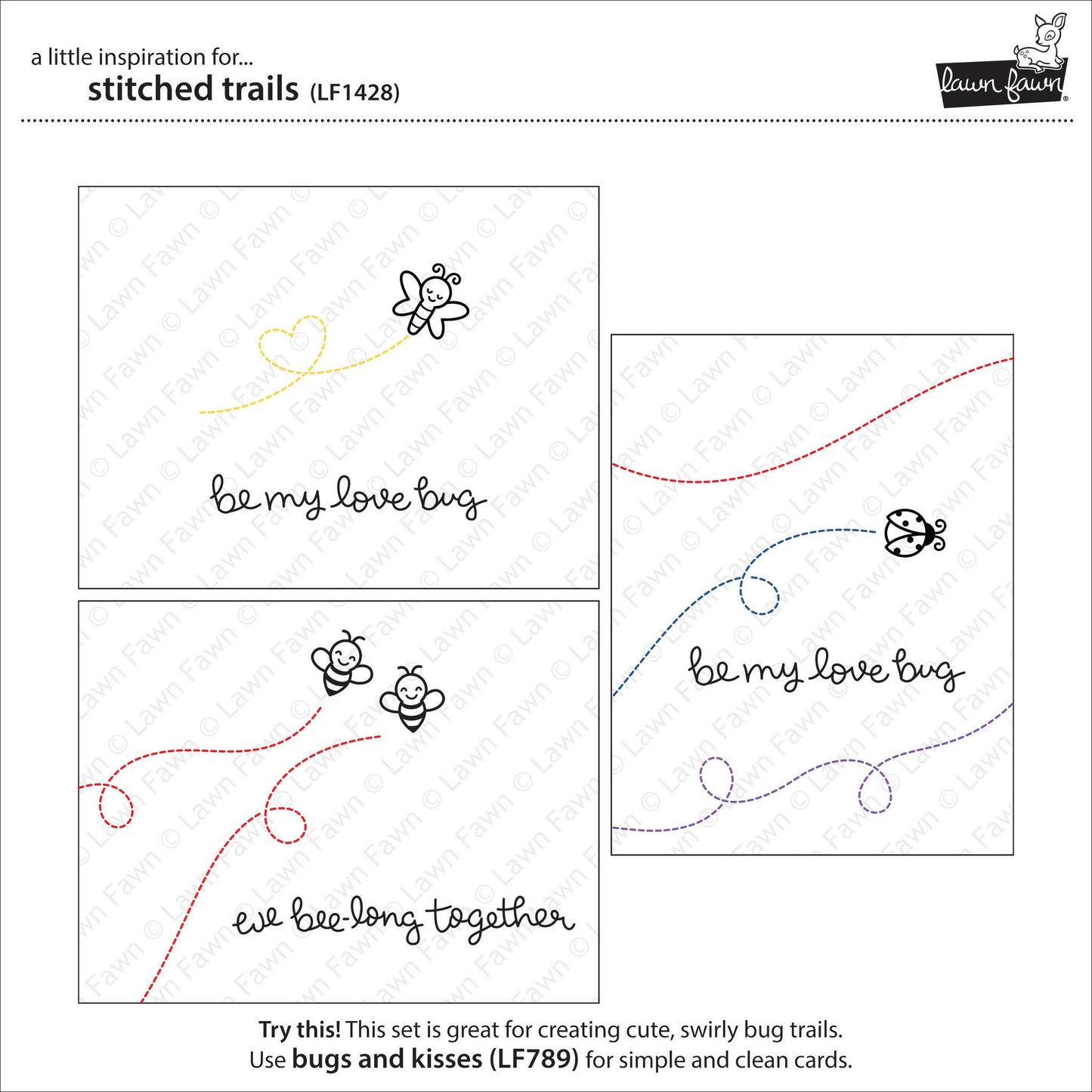 Lawn Fawn - Stitched Trails