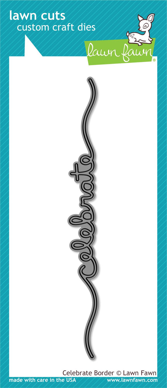 Lawn Fawn - Celebrate Border