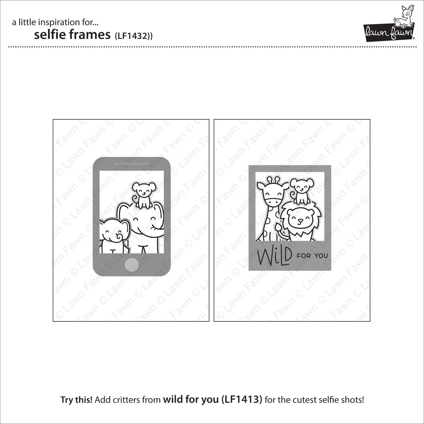 Lawn Fawn - Selfie Frames