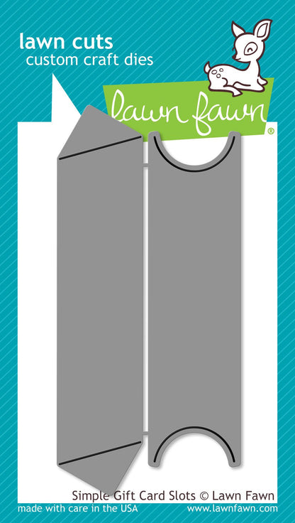 Lawn Fawn - Simple Gift Card Slots