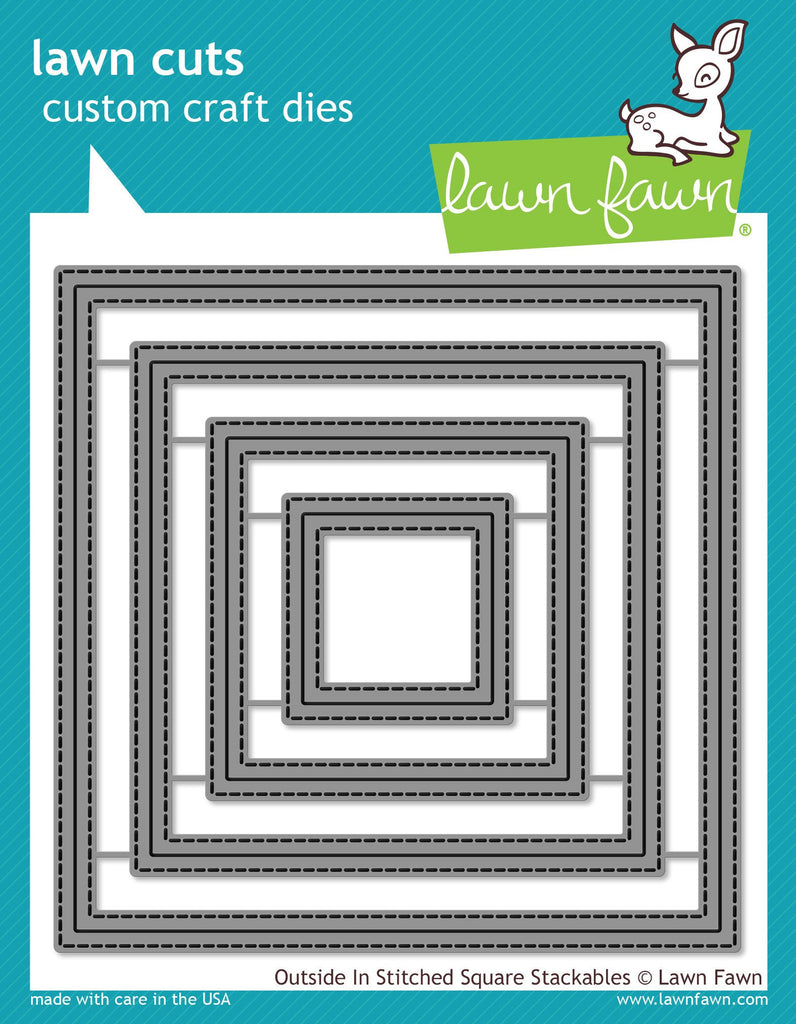 Lawn Fawn - Outside In Stitched Square Stackables