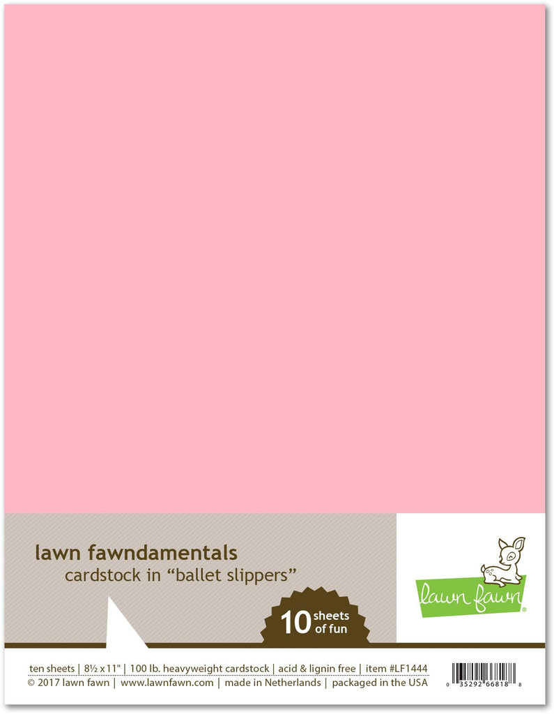 Lawn Fawn - Ballet Slippers Cardstock